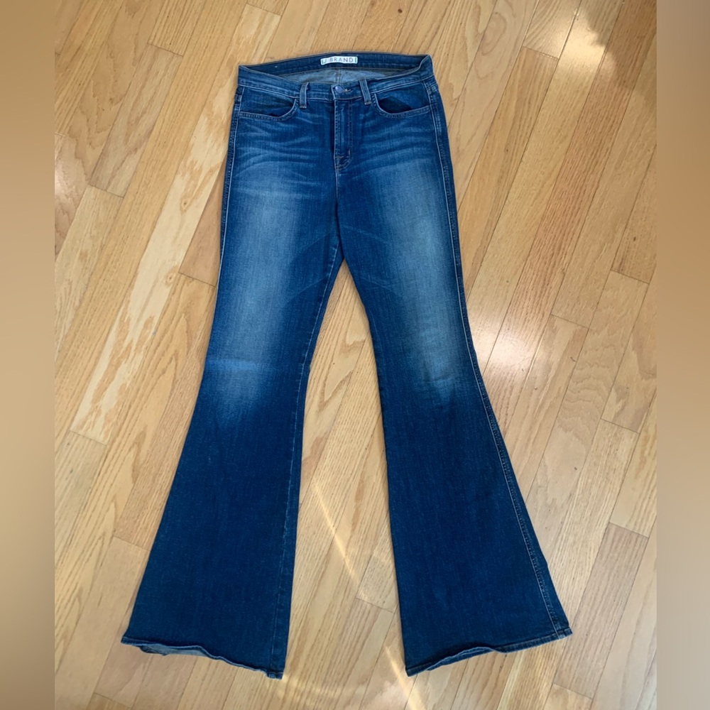 J Brand Blue Flare Jeans size 28